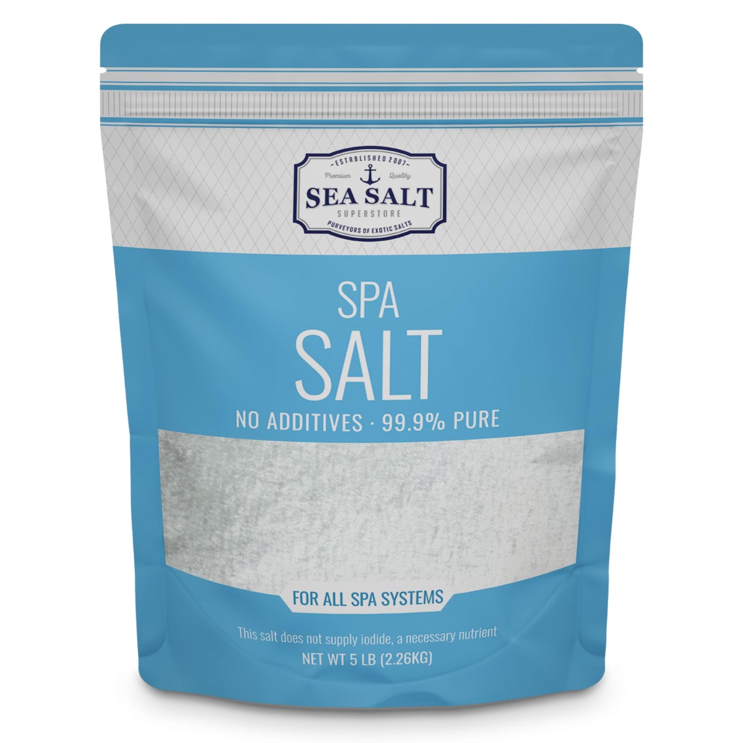 Spa Sea Salt 5 lb Pouch