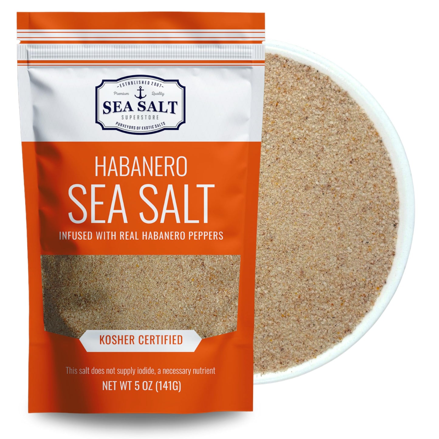 Habanero Sea Salt 5 oz Pouch