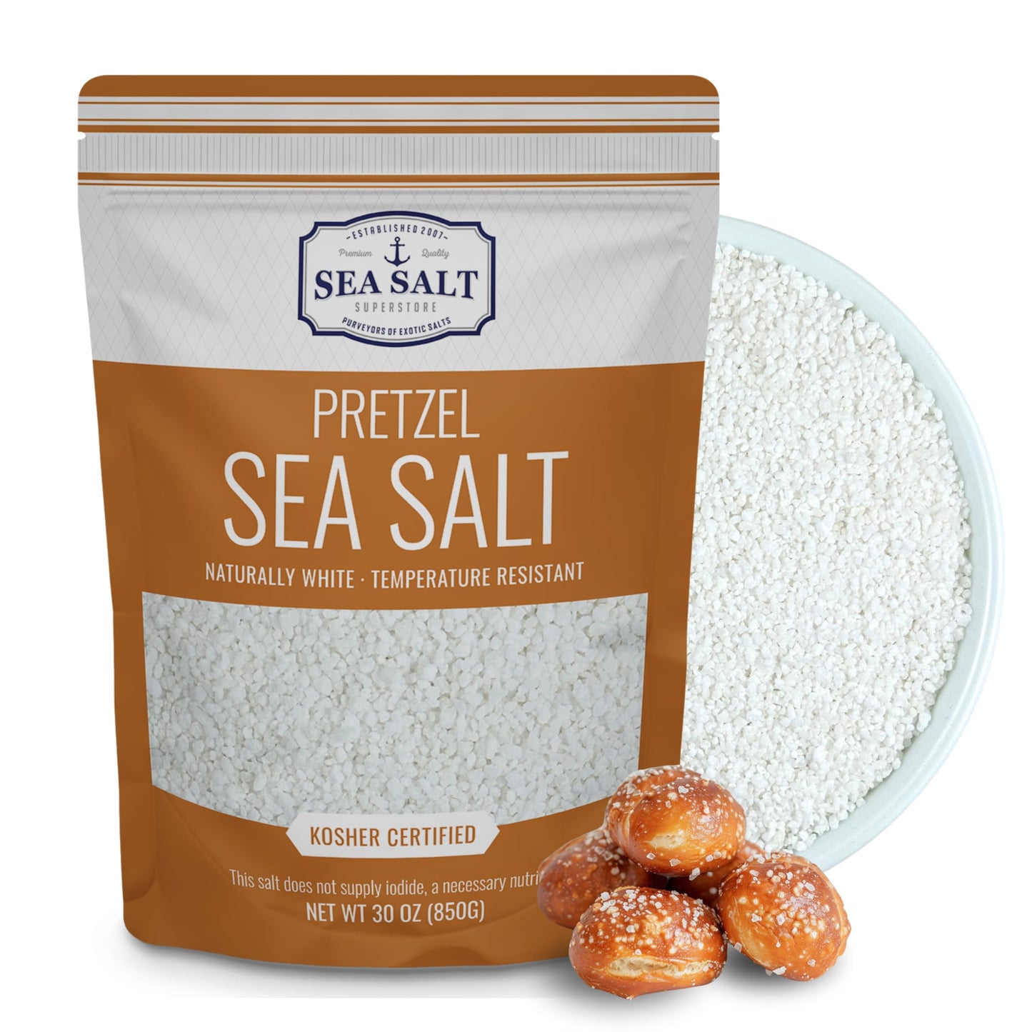Pretzel Sea Salt - 30 oz Pouch