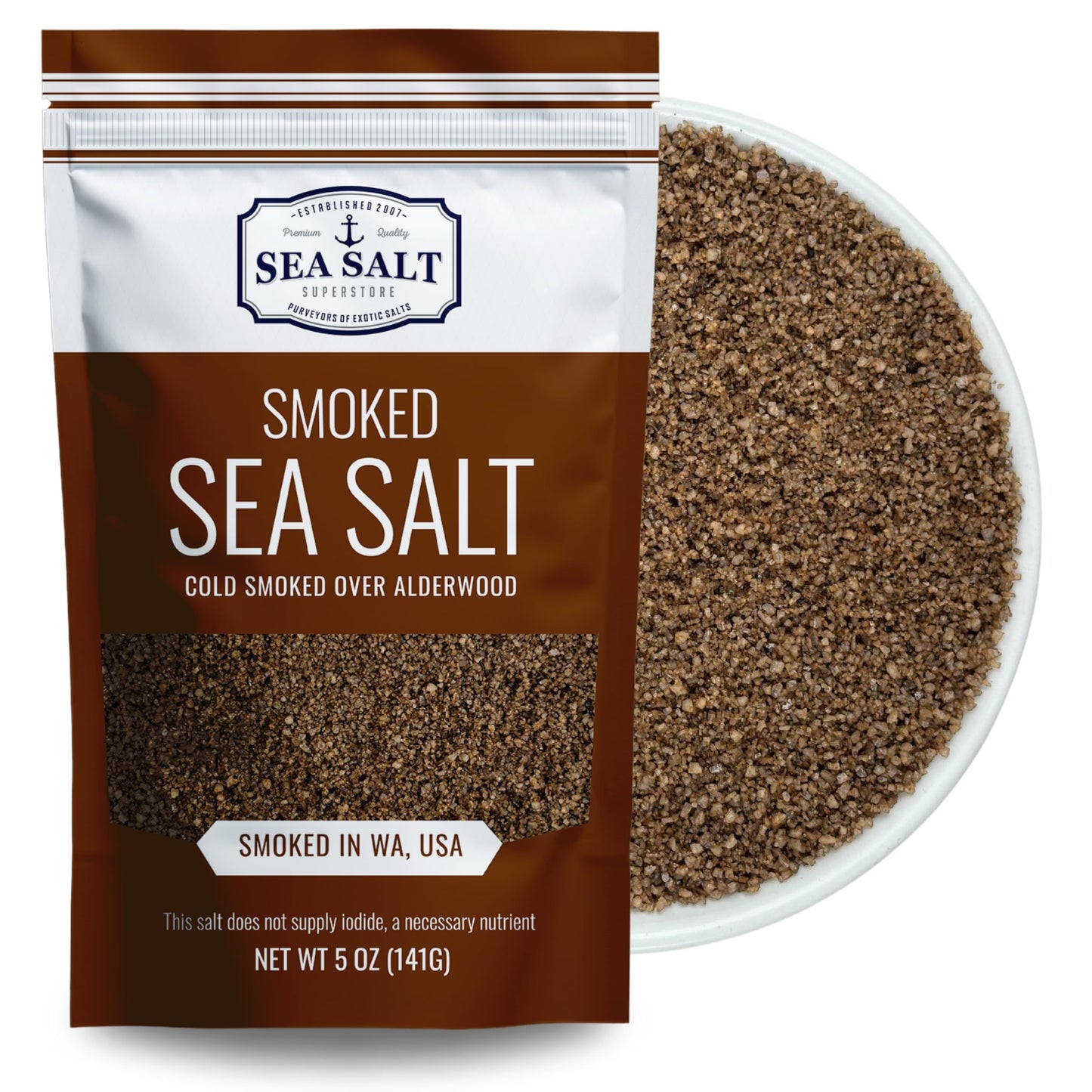 Smoked Sea Salt 5 oz Pouch