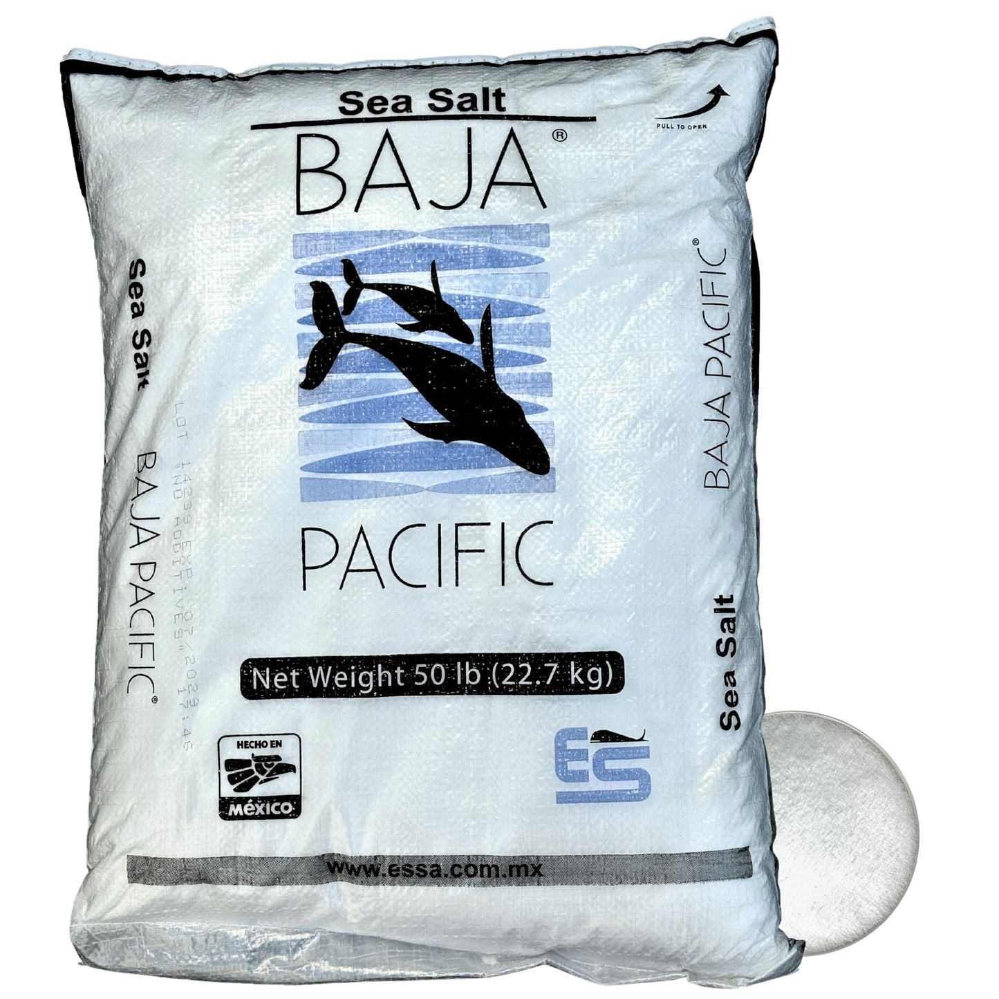 Fine Grain Sea Salt - 50 lb Bag