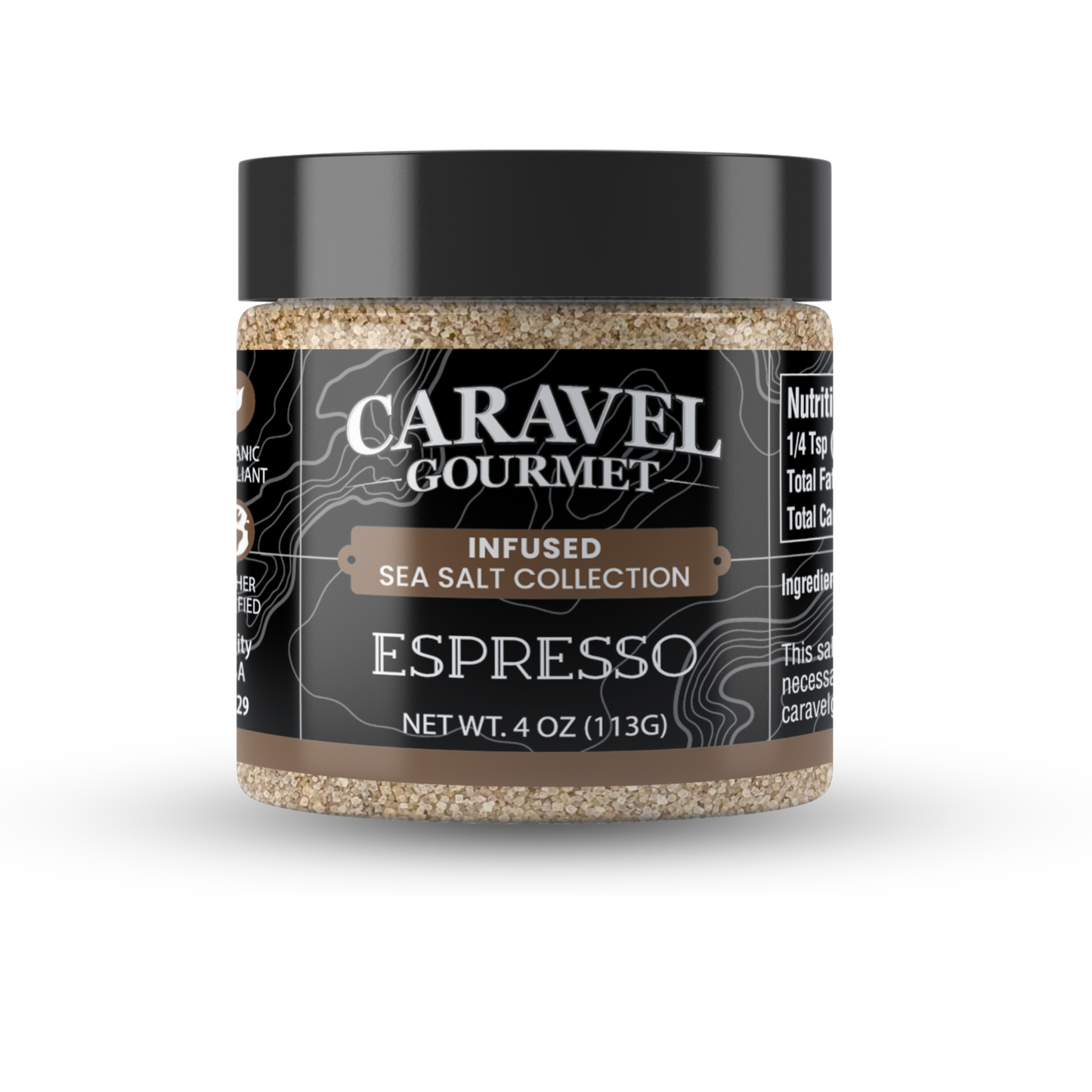 Espresso Sea Salt - Chef Jar