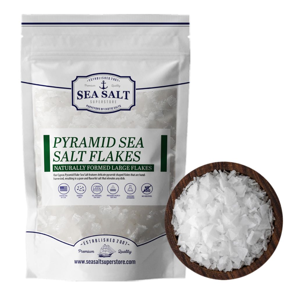 Pyramid Flake Sea Salt - 14 oz Pouch