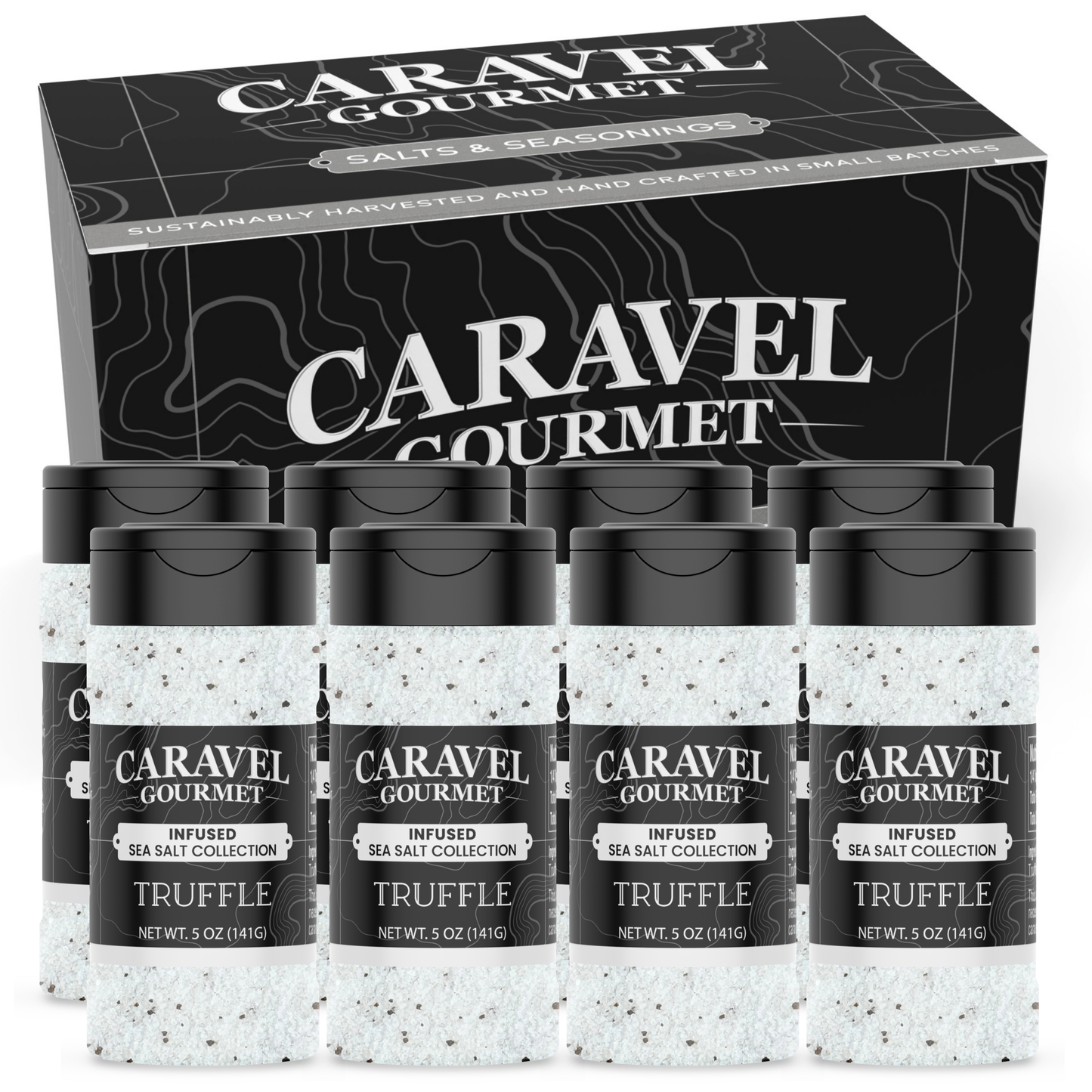 Truffle Sea Salt - Shaker - Case Pack - 8 units