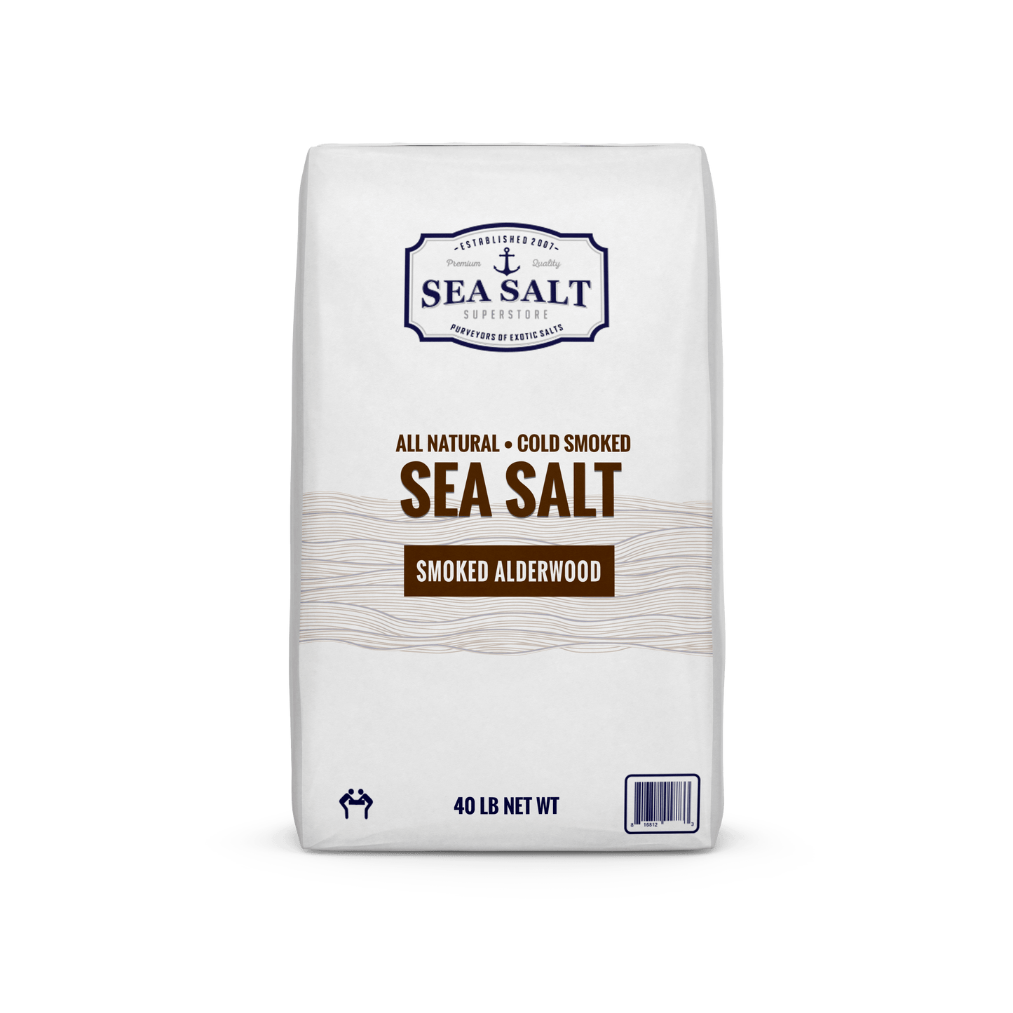 Smoked Alderwood Sea Salt - Coarse