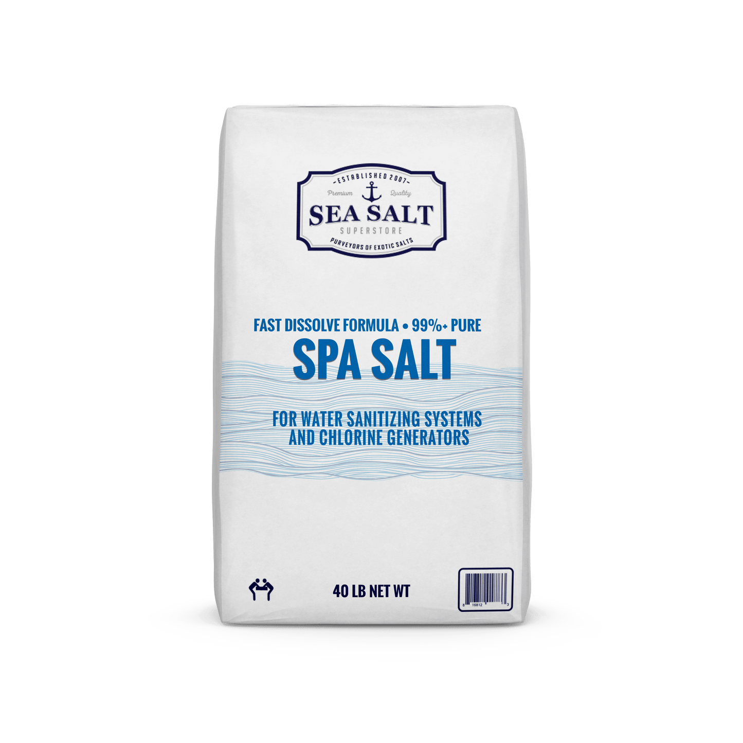 Spa Salt - Salt for Water Sanitizing Systems and Chlorine Generators - Hot Tub Salt