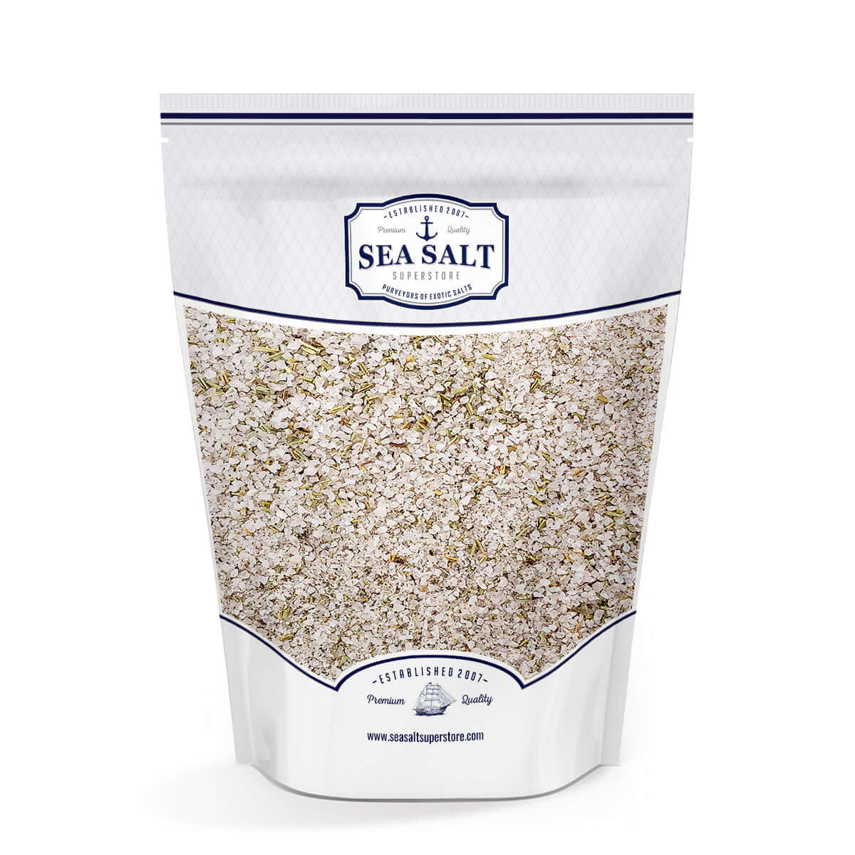 Rosemary Sea Salt by Sea Salt Superstore - 40 lbs Finishing Salts