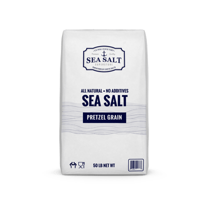 Pretzel & Bagel Sea Salt - Natural, Medium Pretzel Grain, No Additives