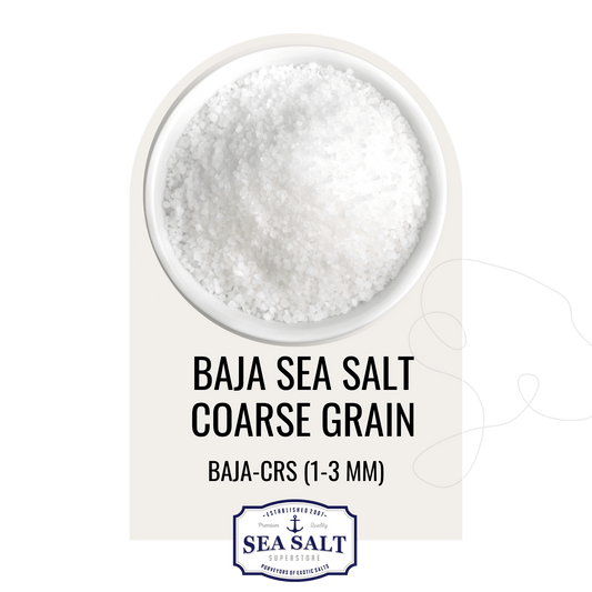 Natural Sea Salt - Coarse Grain - No Additives