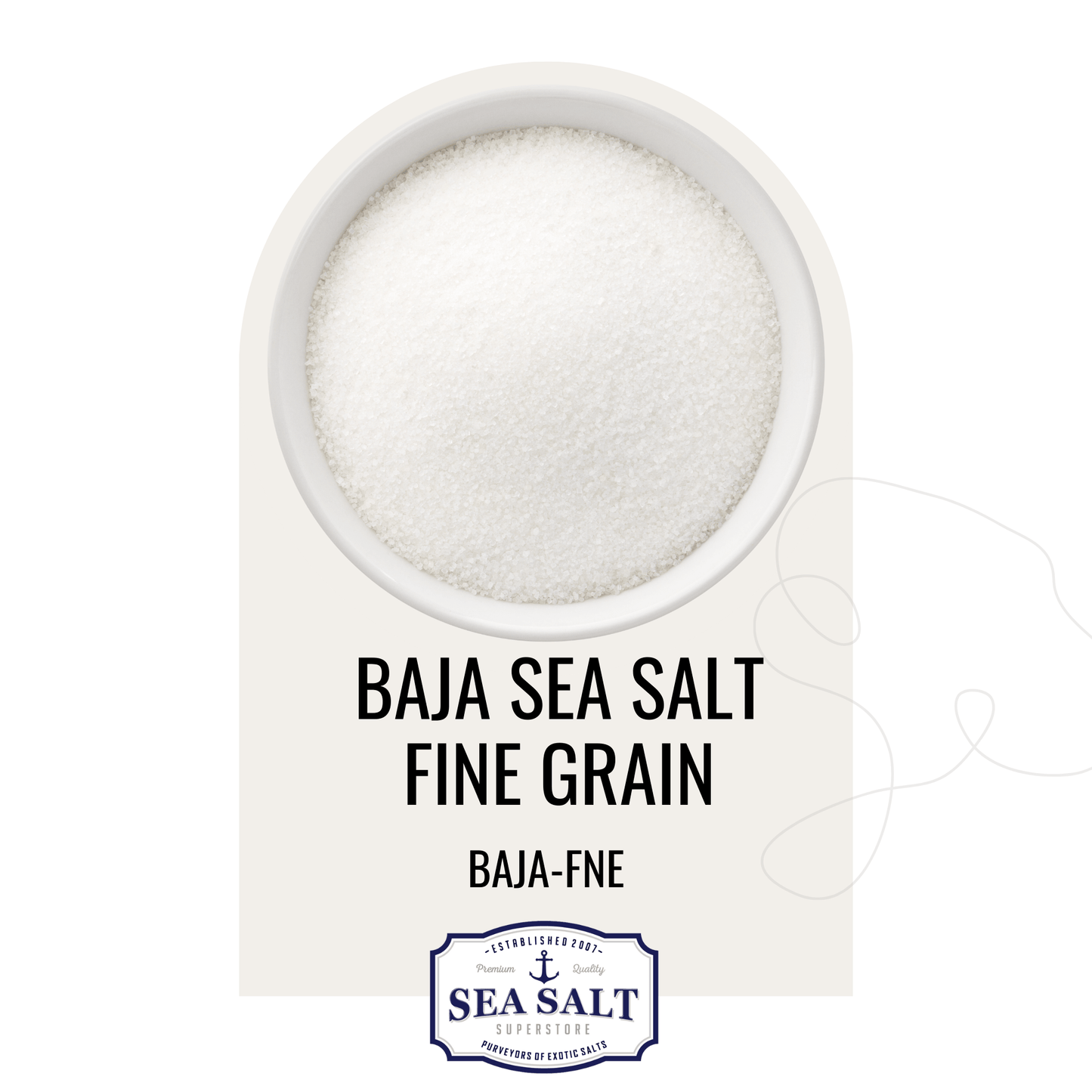 Natural Sea Salt - Fine Grain