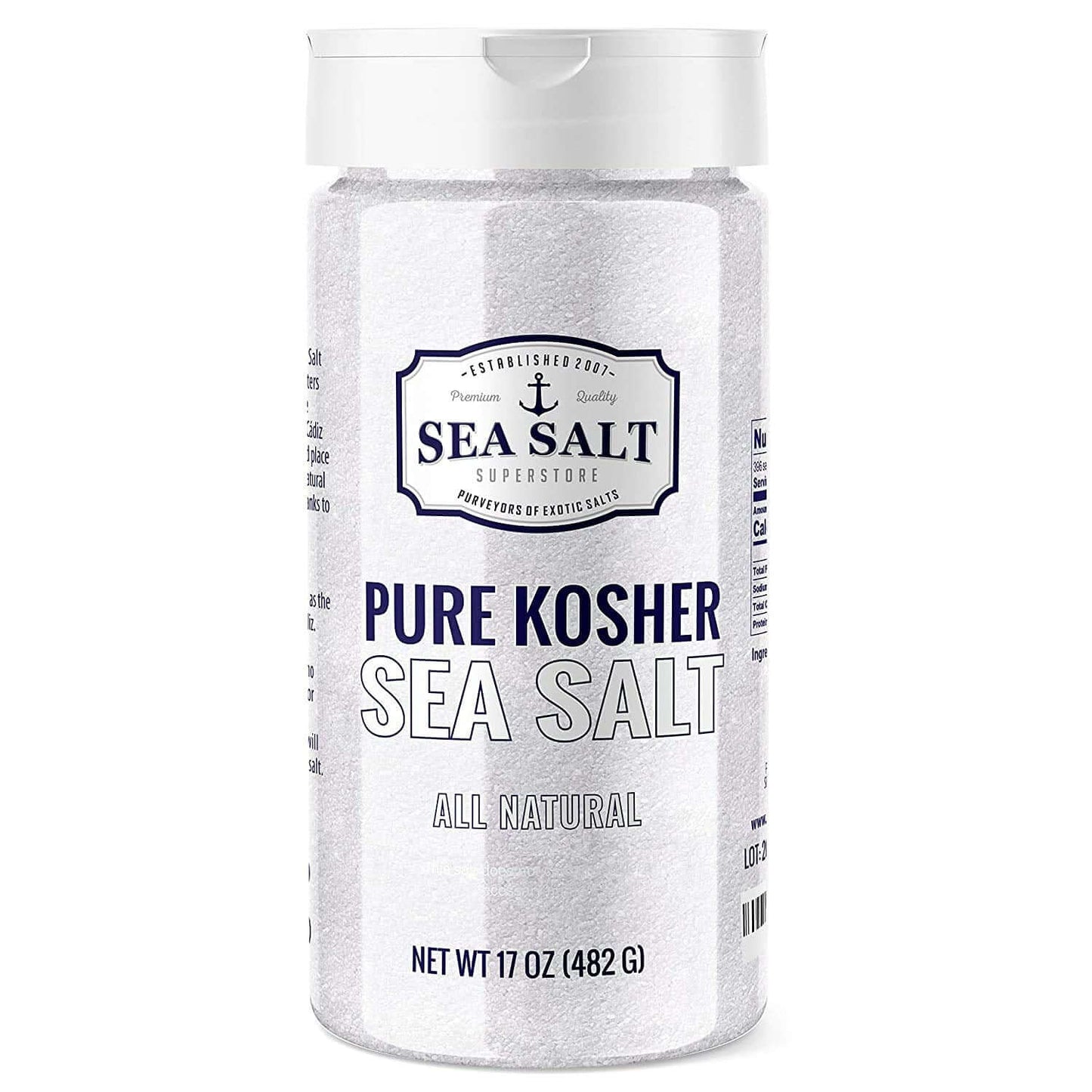 French Garden Blend Sea Salt - 4 ounce Stackable Containers, Caravel Gourmet (Case of 6)