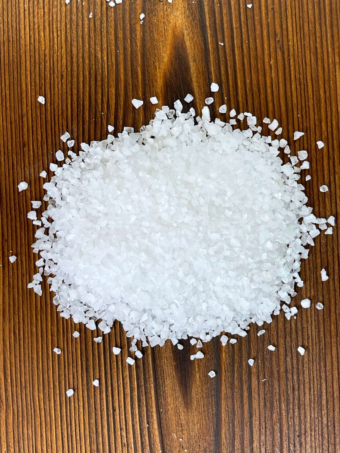 What are the most common types of salt used for food?