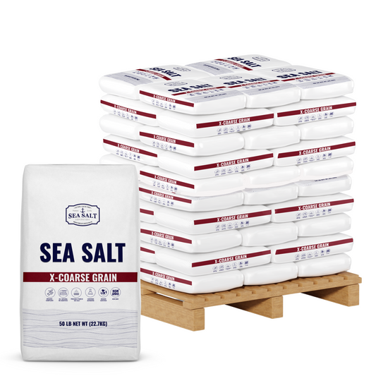 X Coarse Grain - Natural Sea Salt - Bulk Pallet