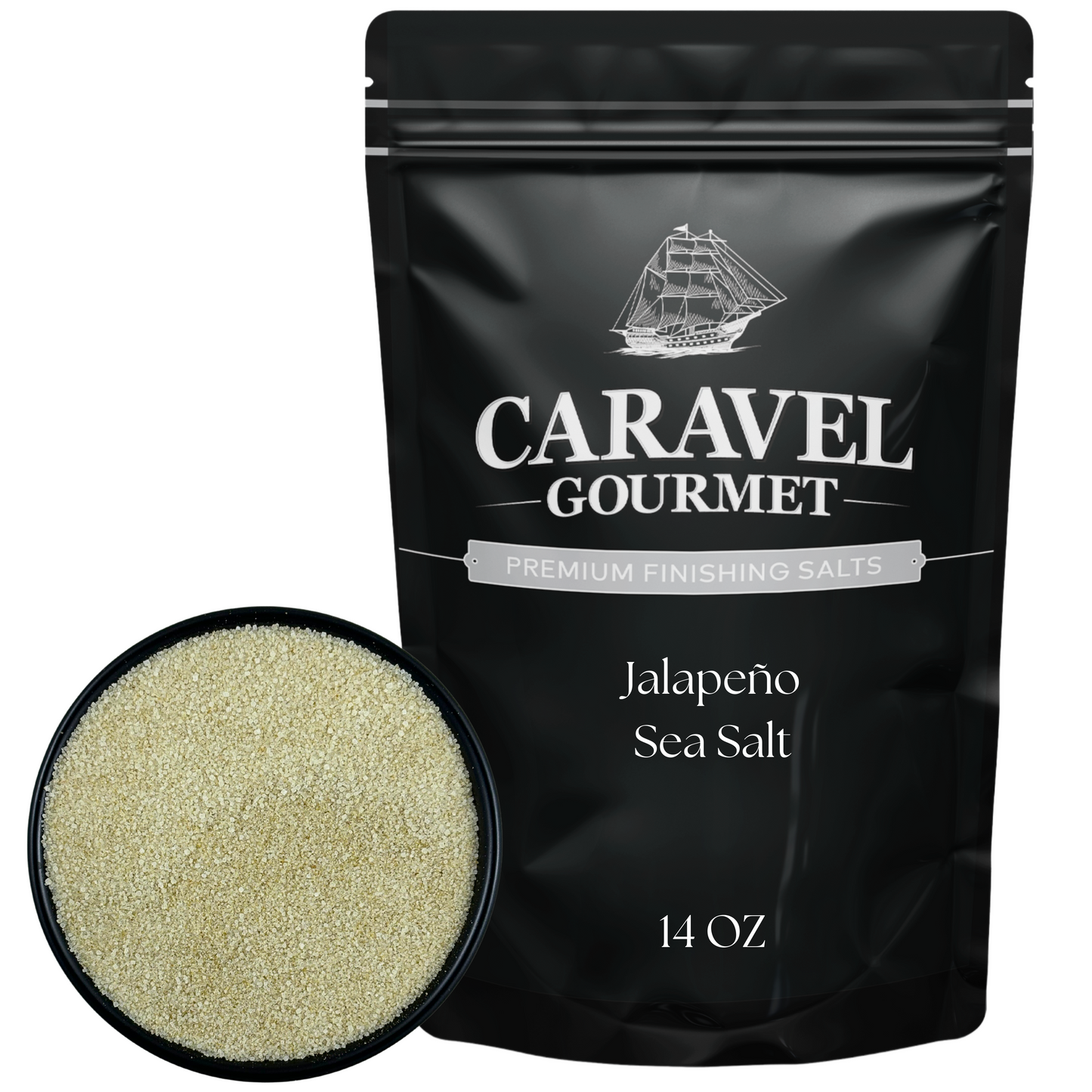 Jalapeno Sea Salt - 14 oz Pouch
