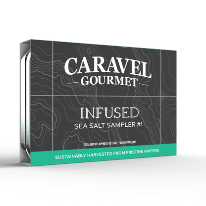 Infused Salt Sampler, Caravel Gourmet (Case of 12)