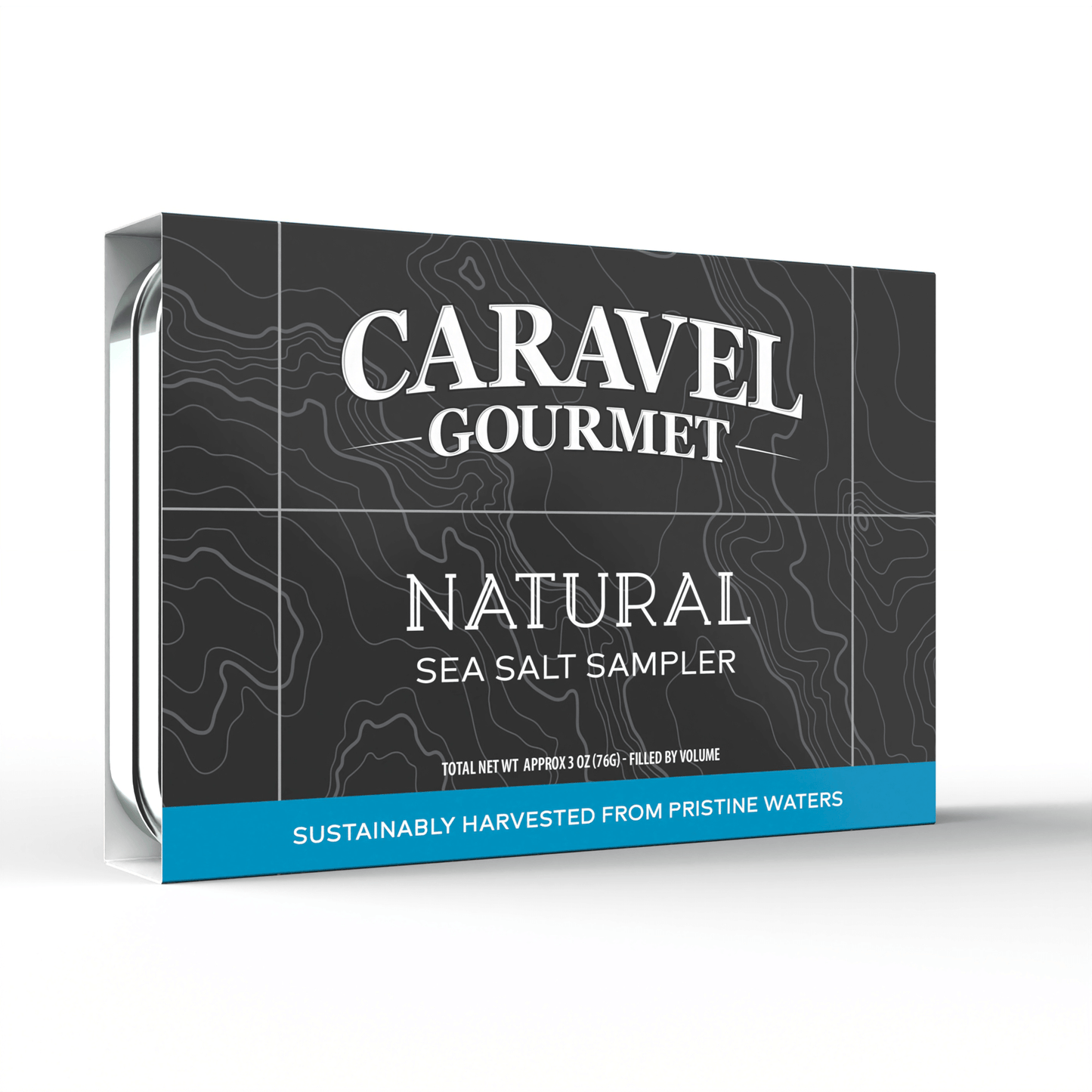 Natural Salt Sampler, Caravel Gourmet (Case of 12)