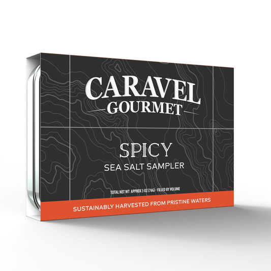Spicy Salt Sampler, Caravel Gourmet (Case of 12)
