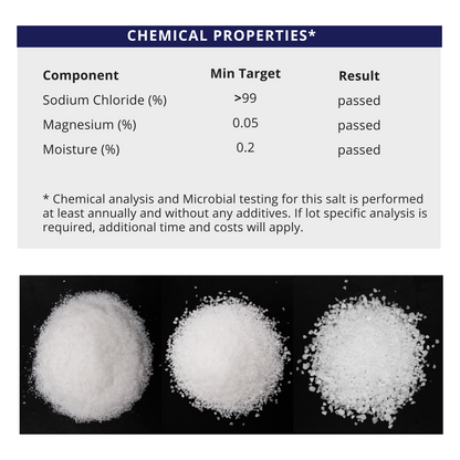 Small/Fine Grain - Natural Sea Salt - Bulk Pallet