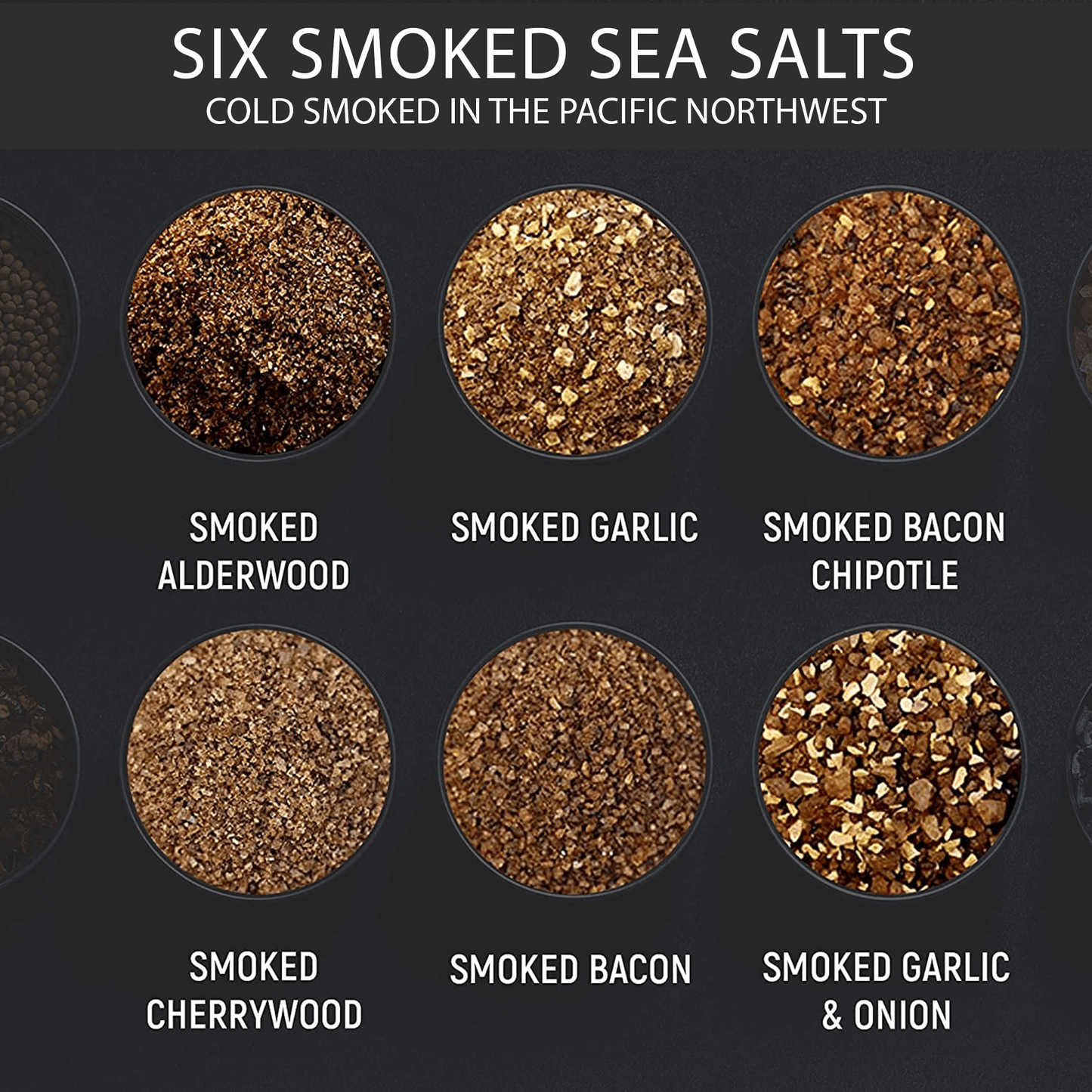 Smoked Salt Sampler, Caravel Gourmet (Case of 12)