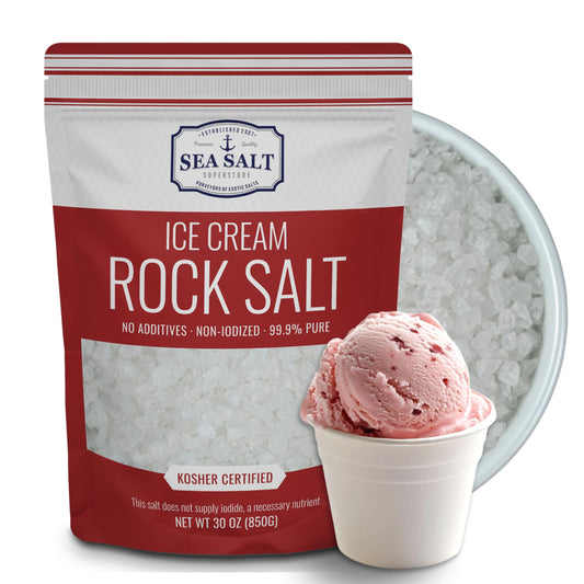 Ice Cream Rock Salt - 30 oz Pouch