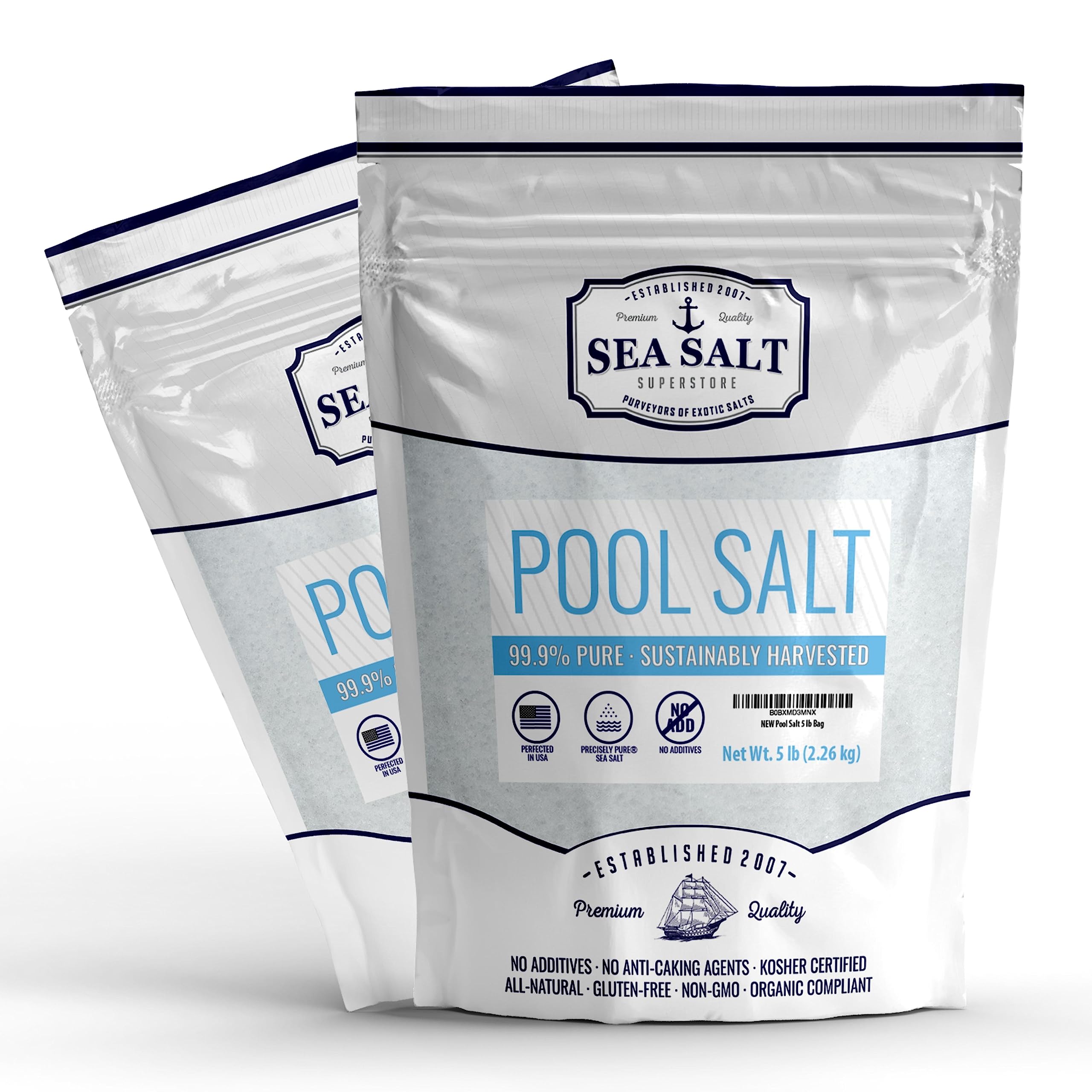 Pool Salt G Pool Salt 10 lb Bag - Ultra-Pure Salt for Spas