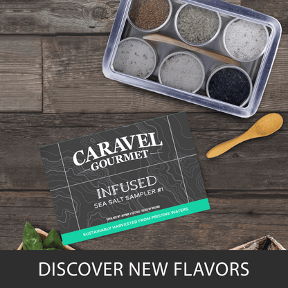 Infused Salt Sampler, Caravel Gourmet (Case of 12)