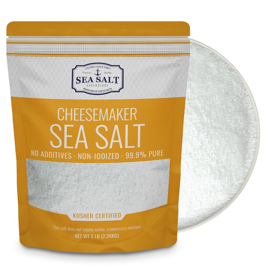 Cheesemaker Sea Salt - 5 lb Bag