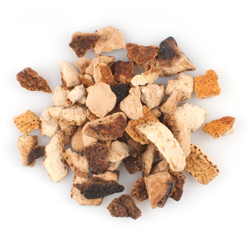 DICED BITTER ORANGE PEEL - 25 lb bag / box each