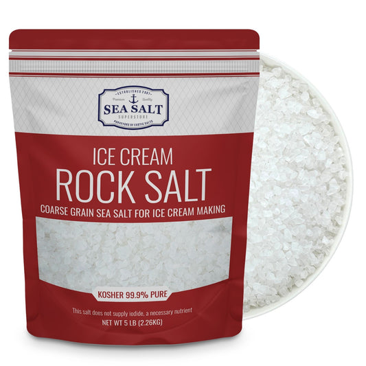 Ice Cream Rock Salt - 5 lb Bag