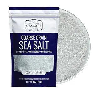 Kosher Coarse Grain Sea Salt 5 lb Bag