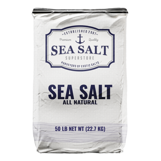 Kosher Fine Grain Sea Salt 5 lb Pouch