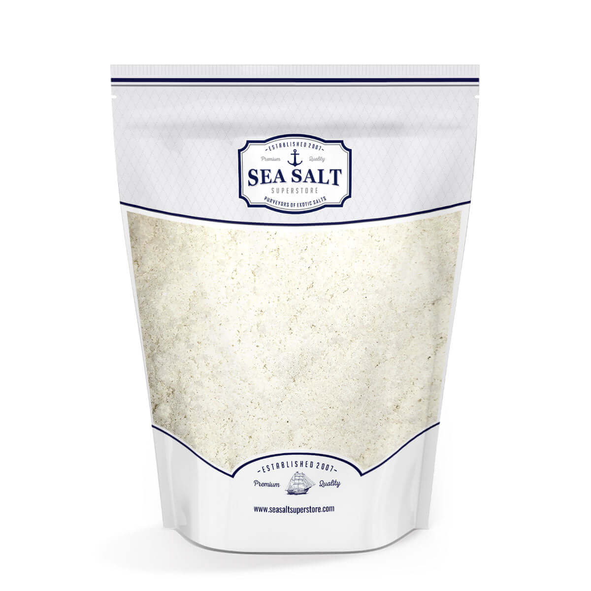  French Harvest Celtic Salt - Sal marina gris francés Sel Gris  (14 onzas, grano fino) más de 82 minerales, sal mineral marina prémium en  bolsa de repuesto resellable, Kosher y sin