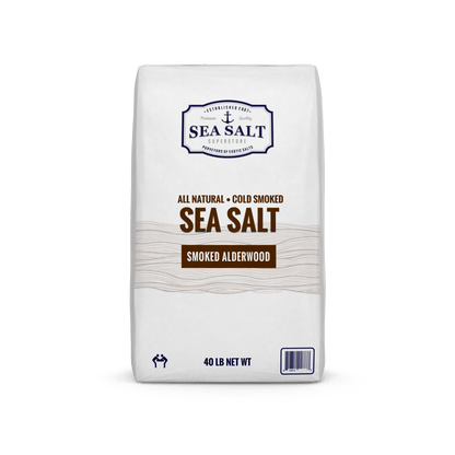 Smoked Alderwood Sea Salt - Coarse