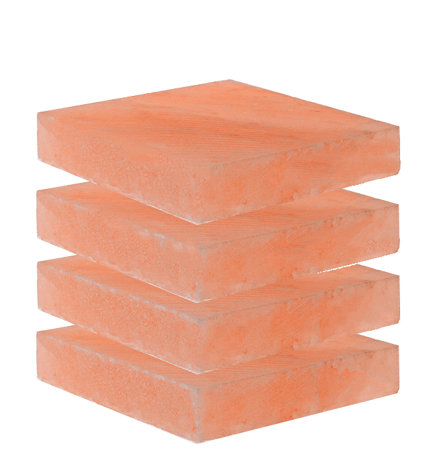 Himalayan Salt Slabs - 8x8x1.5" - 4 Pack