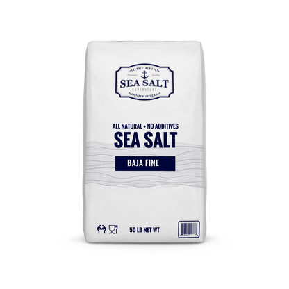 Fine Sea Salt - All Natural, No Additives