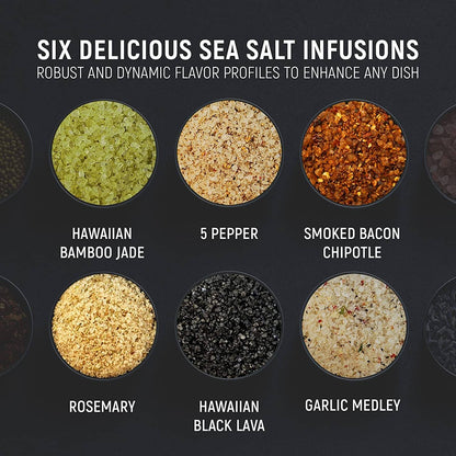Infused Salt Sampler, Caravel Gourmet (Case of 12)