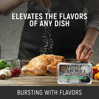 Infused Salt Sampler, Caravel Gourmet (Case of 12)