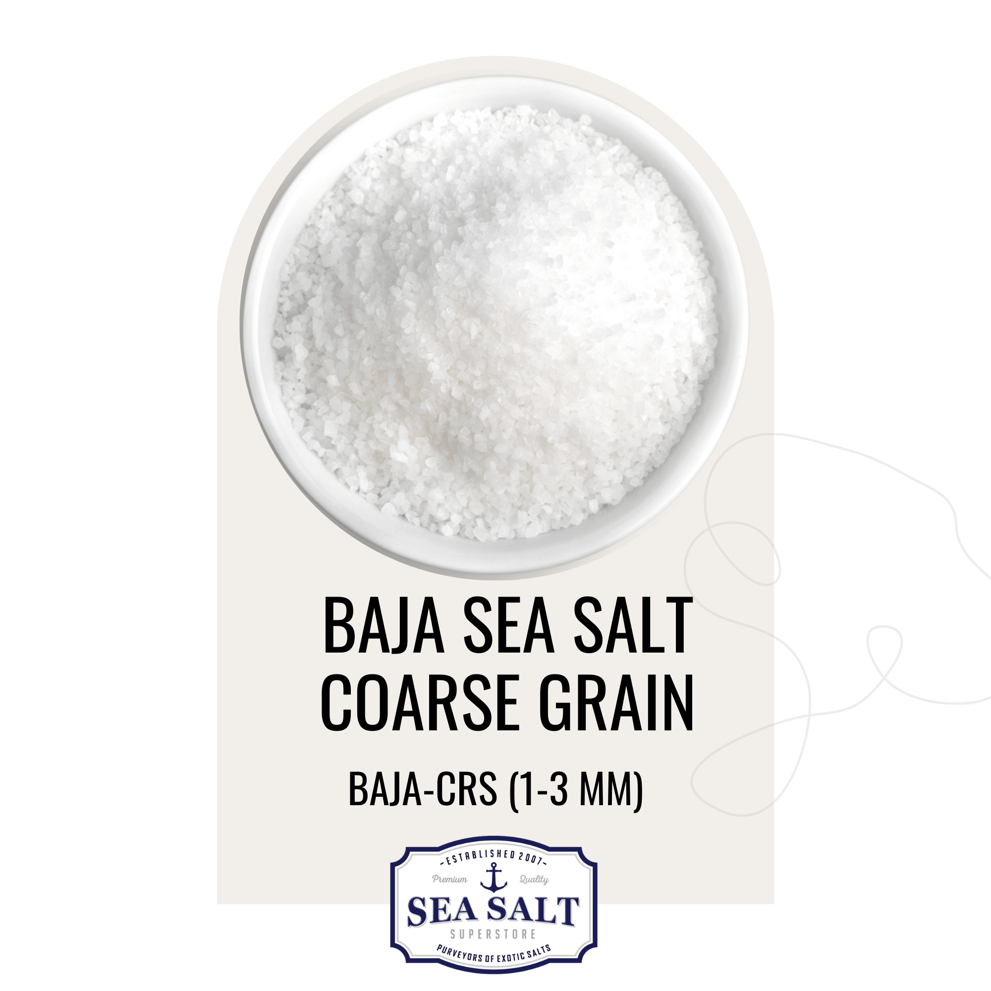 Sea Salt - Pallet & FTL Available and In Stock - Natural, Coarse Grain ...