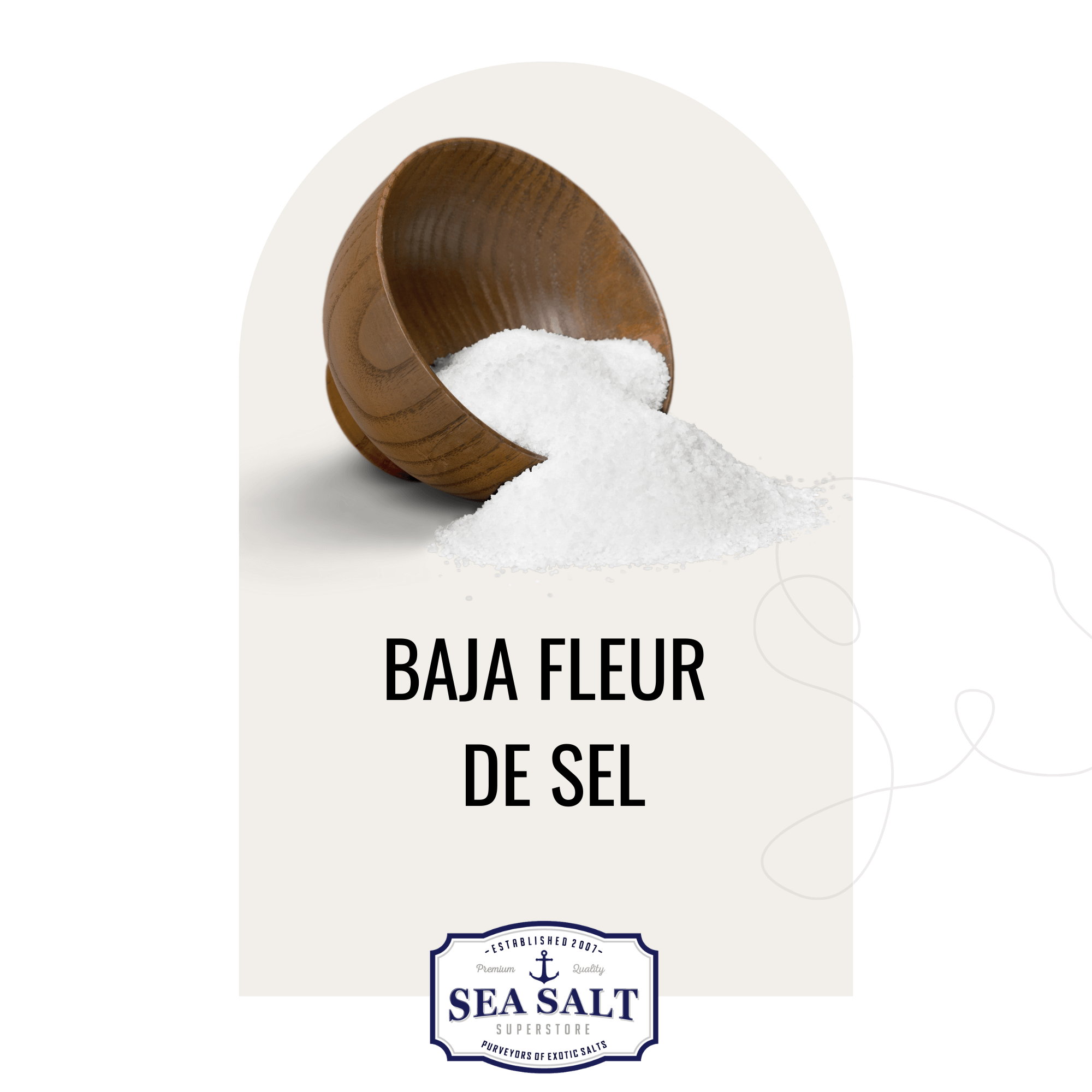 Fleur De Sel Sea Salt - All Natural Finishing Salt