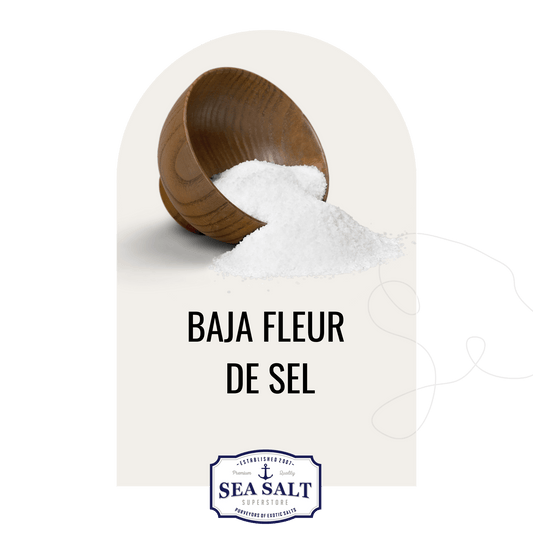 Fleur De Sel (Flor de Sol) Sea Salt - All Natural, No Additives