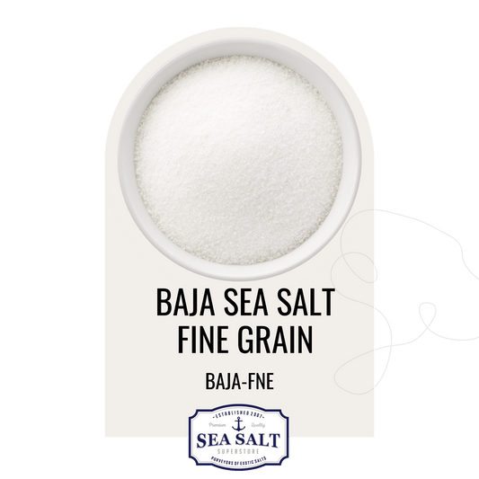 Natural Sea Salt - Fine Grain - No Additives