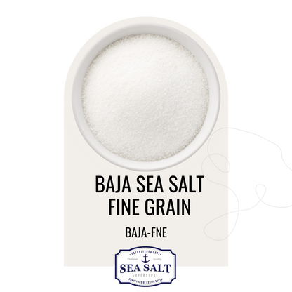 Fine Sea Salt - All Natural, No Additives