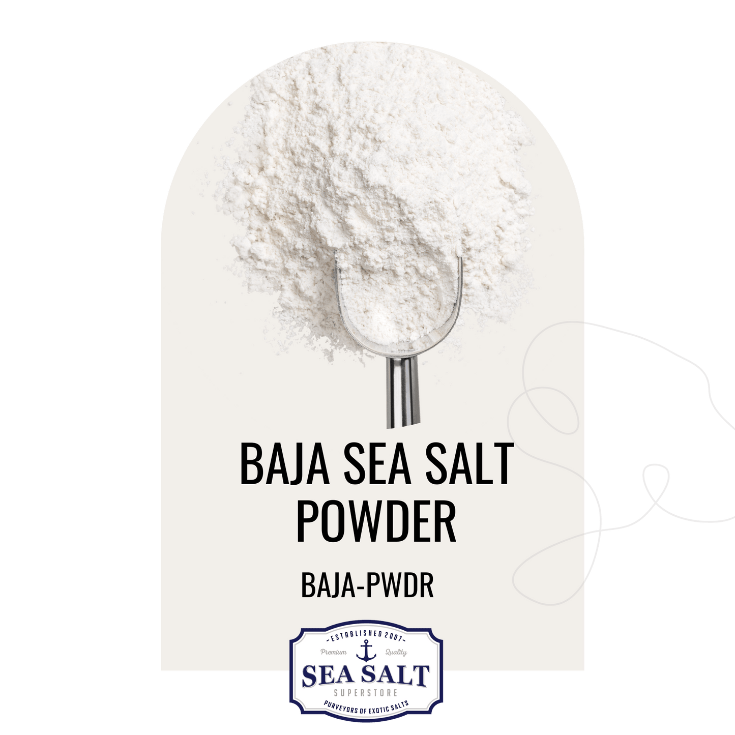 Natural Sea Salt - Powdered Grain