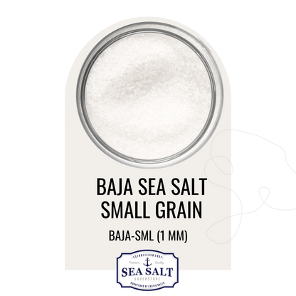 Natural Sea Salt - Small Grain - No Additives 42500 Lbs (17 Pallets/1 FTL)