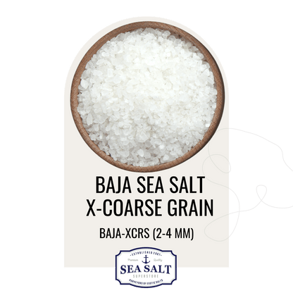 Natural Sea Salt - X-Coarse Grain - No Additives
