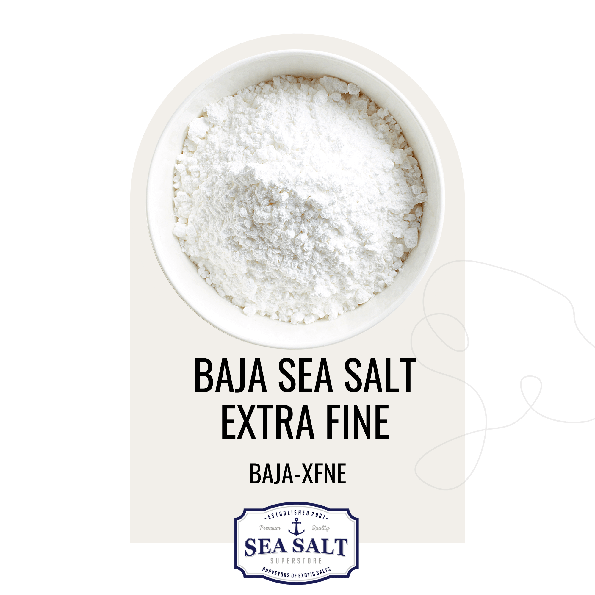 Bay Salt Natural Sea Salt - X-Fine Grain 42500 Lbs (17 Pallets/1 FTL)