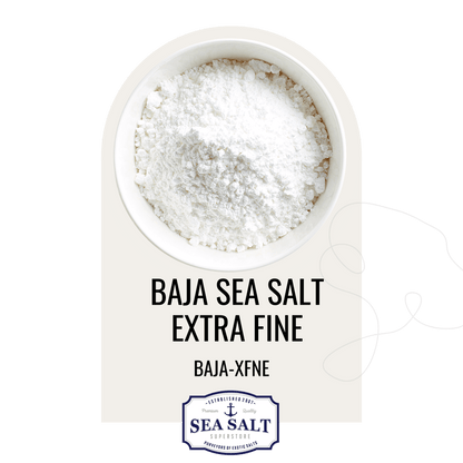 Natural Sea Salt - X-Fine Grain 2500 Lbs (1 Pallet)