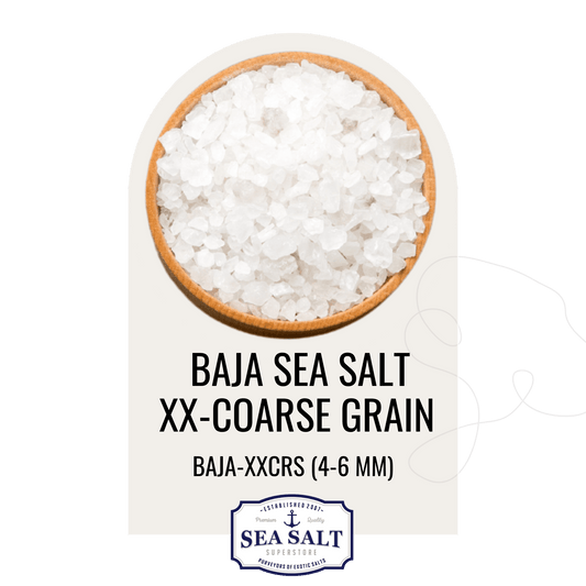 Natural Sea Salt - XX-Coarse Grain - No Additives
