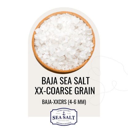 Natural Sea Salt - XX-Coarse Grain - No Additives