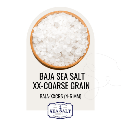 Natural Sea Salt - XX-Coarse Grain - No Additives 42500 (17 Pallets/1 FTL)